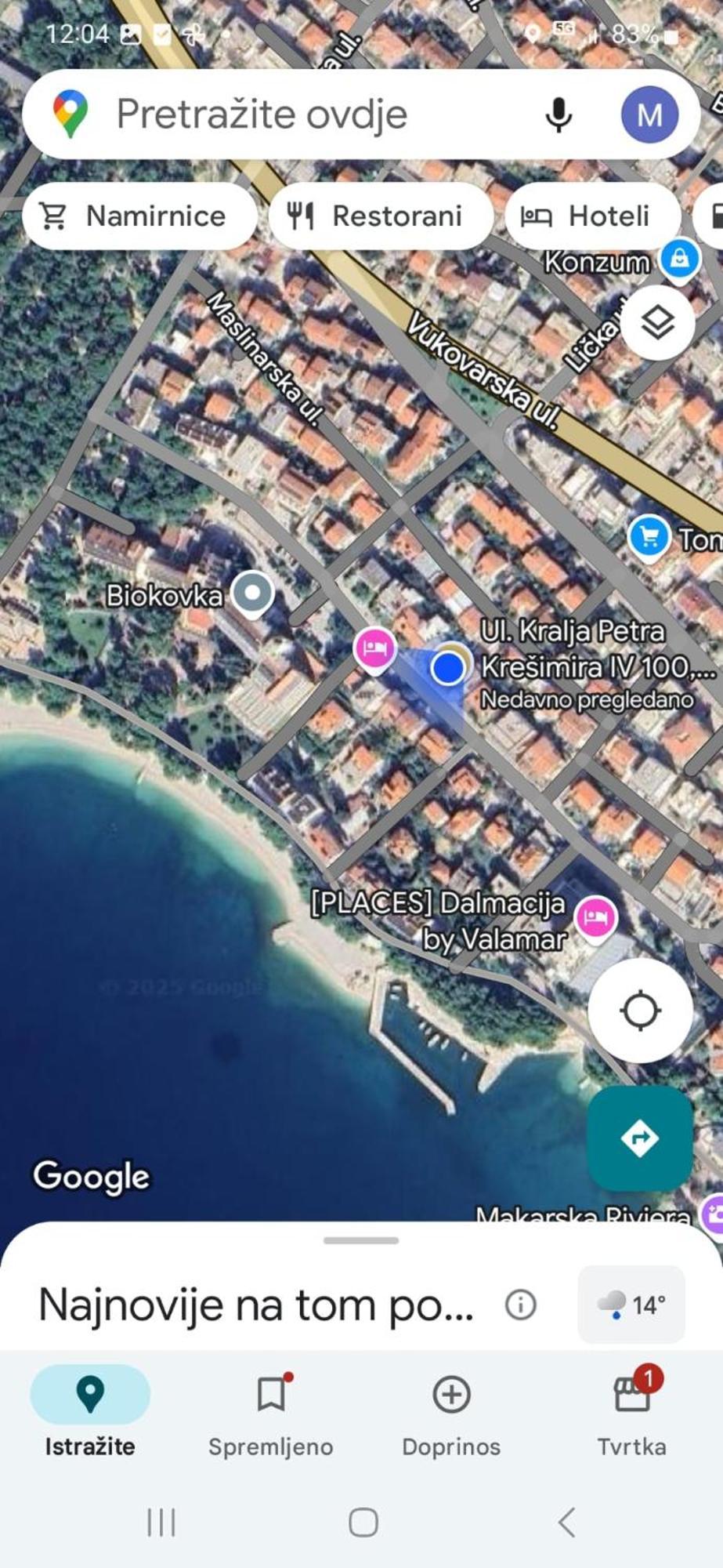 Apartments Marija Макарска Экстерьер фото
